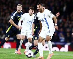 Η Ελλάδα άλλαξε στο γκολ περισσότερες από τις μισές πάσες των Σκωτσέζων σε ένα ολόκληρο ημίχρονo