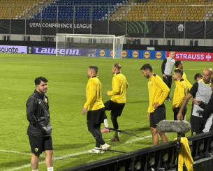 Τα Bαλκανικά δίδυμα στην προπόνηση της ΑΕΚ