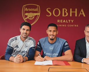 «Έδεσε» τον Σαλιμπά μέχρι το 2030 η Άρσεναλ με ένα... ιδιαίτερο βίντεο
