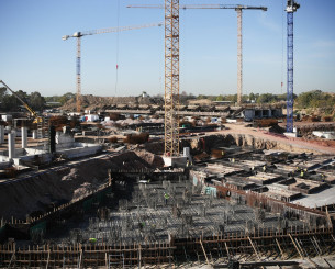 Η πρόοδος των έργων στο νέο ποδοσφαιρικό γήπεδο του Παναθηναϊκού στον Βοτανικό