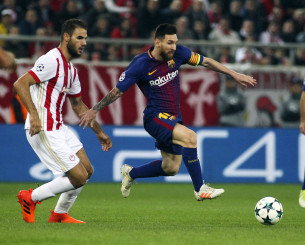 Ο Ολυμπιακός θυμήθηκε την τελευταία του αναμέτρηση με την Μπαρτσελόνα (photos)