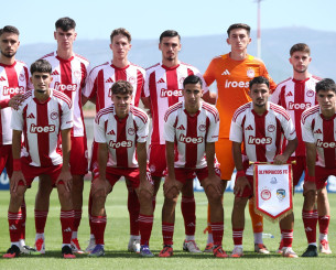 «Λύγισαν» με 3-0 οι Νέοι του Ολυμπιακού από τη Μπαρτσελόνα