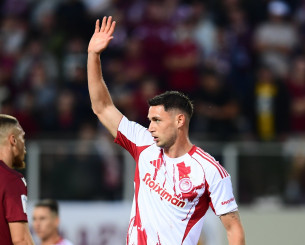 Πρώτη επίσημη εμφάνιση του Γιάρεμτσουκ με τη φανέλα του Ολυμπιακού για φέτος