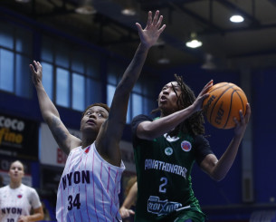 Η... διαστημική Φιτζέραλντ πάλευε μόνη της και ο Παναθηναϊκός ηττήθηκε στον Χολαργό από τη Νιόν