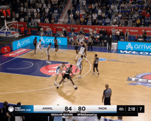 Ασύλληπτο: Ο ΠΑΟΚ έκανε επίθεση με 6 παίκτες κόντρα στην Ανβίλ και οι διαιτητές δεν το αντιλήφθηκαν