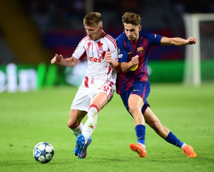 Τα στιγμιότυπα από τη νίκη της Μπαρτσελόνα κόντρα στον Ολυμπιακό (video)