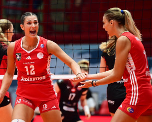 Ο Ολυμπιακός έκανε πρεμιέρα με το δεξί στο CEV Champions League Γυναικών