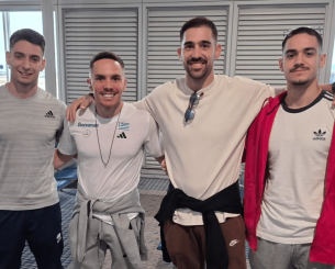 Αναχώρησε με Πετρούνια η τετραμελής ελληνική αποστολή για το Παγκόσμιο της Τζακάρτα