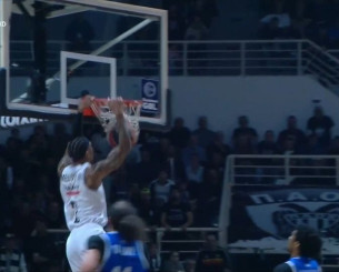 Ο Μέλβιν κάρφωσε σε πάσα alley-oop και ξεσήκωσε το «PAOK Sports Arena» (video)