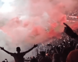 Τραυματισμοί αστυνομικών, ρίψη καπνογόνων και το απόλυτο χάος - Τι έγινε στο Χάποελ - Μακάμπι (video)