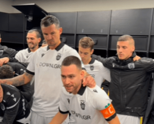 Η ηγετική ομιλία του Ζίβκοβιτς στα αποδυτήρια πριν το ντέρμπι: «Θα "πεθάνουμε" ο ένας για τον άλλον» (video)