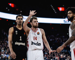 Η βαθμολογία της EuroLeague μετά τη νίκη του Ολυμπιακού κόντρα στην Μπάγερν