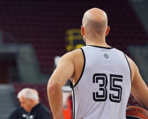 Προπονήθηκε με την Παρτιζάν ο Καλάθης