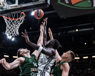 Συνεχίζει να σκορπά τον τρόμο η Ζάλγκιρις -  Διέλυσε και τη Βίρτους με κυρίαρχο Φρανσίσκο