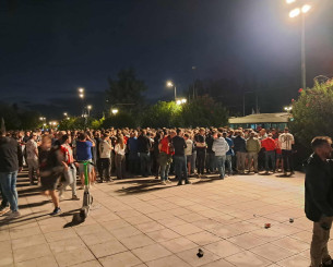 Στο Καλλιμάρμαρο οπαδοί της Αϊντχόφεν - Μεταφέρονται με λεωφορεία στο Φάληρο (photo, video)