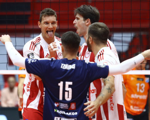 Ο Ολυμπιακός έκανε το 2/2 και προκρίθηκε στην επόμενη φάση του CEV Champions League