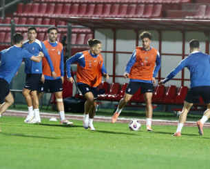 Σε δύο γκρουπ η προπόνηση των διεθνών στην Εθνική Ελλάδας