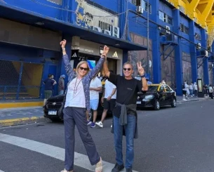 Στο «Μπομπονέρα» o Γιώργος Νταλάρας: «Φέραμε γούρι στην Μπόκα» (photo)