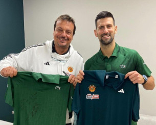 Η ανάρτηση του Αταμάν για τη συνάντηση με τον Τζόκοβιτς - Αντάλλαξαν μπλούζες και κολακευτικά λόγια