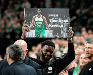 Η Ζάλγκιρις αφιέρωσε μία συγκινητική ανάρτηση στον Έβανς λίγο πριν τον... επισκεφθεί