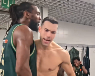 «Τρελαμένοι» Φαρίντ και Σλούκας στα αποδυτήρια του Παναθηναϊκού (video)