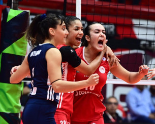 Σπουδαίος Ολυμπιακός, πέρασαν τα κορίτσια για πρώτη φορά σε όμιλο του Champions League στο βόλεϊ!