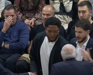 Το βίντεο με το «χοντρό» επεισόδιο Ομπράντοβιτς με Τζόουνς στον πάγκο της Παρτιζάν (video)