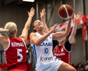 Πέρασε από τη Δανία η Εθνική Γυναικών με εμφατικό τρόπο