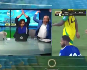 Τρομερό βίντεο - Παρουσιαστές ξέσπασαν σε έντονους πανηγυρισμούς στο στούντιο για χάρη του Κουρασάο