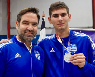 Αργυρό μετάλλιο από τον Τζοβάνη στο Παγκόσμιο Κύπελλο ξίφους μονομαχίας νέων