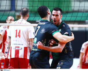 Η ώρα και το κανάλι για το ντέρμπι Μίλωνα-Ολυμπιακού στην Volley League