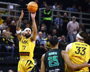 Τα highlights από τη νίκη της ΑΕΚ: Τρομερό κάρφωμα από τον Γκρέι και αχτύπητο δίδυμο Χέιλ-Χαμπ