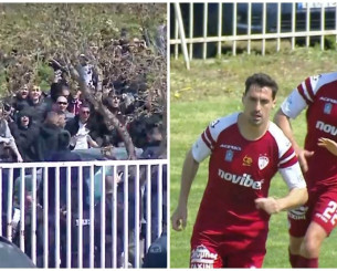 Οπαδοί της ΑΕΛ πανηγύρισαν έξαλλα  το γκολ του Πασά έξω από το γήπεδο (vids)