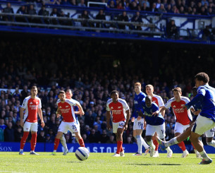 Νέα γκέλα για την Άρσεναλ, η Έβερτον της έκοψε (1-1) δυο βαθμούς
