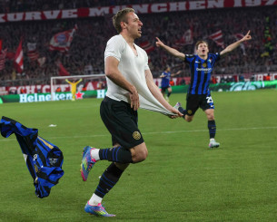 Η απίστευτη σύμπτωση στο γκολ της Ίντερ: Ίδιο γήπεδο, ίδιο λεπτό (vid)