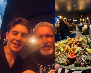 Καρέτσας, σολομός και ΠΑΟΚ: Το τραπέζι που «τρέλανε» τους Έλληνες στο Βέλγιο