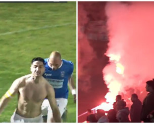 Ο Μανωλάς σκόραρε το γκολ της νίκης του Πανναξιακού και έβαλε... φωτιά στις εξέδρες! (vid)