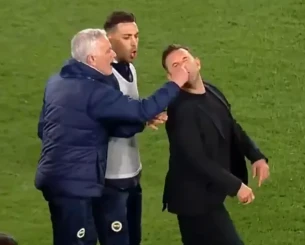 «Το Χόλιγουντ είδε τι συνέβη» - Ο Μουρίνιο ξέσπασε για το τσίμπημα στον προπονητή της Γαλατασαράι (vid)