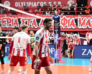 Ο Ολυμπιακός επικράτησε με 3-0 του Μίλωνα και δίνει ραντεβού στον τελικό με τον Παναθηναϊκό