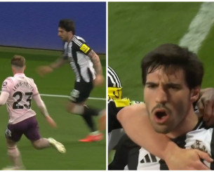 Ο Τονάλι  αψηφά τους νόμους της φυσικής πετυχαίνοντας ένα εξωφρενικό γκολ και κανείς δεν κατάλαβε πώς το έκανε (vids)