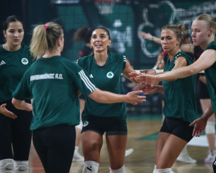 Αρχή με νίκη και για τον Παναθηναϊκό στη φάση των «32» του CEV Challenge Cup