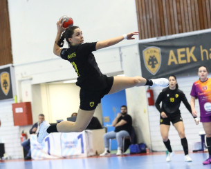 Συνεχίζει αήττητη η ΑΕΚ στην Α1 του χάντμπολ γυναικών, κόντρα στο Καματερό το 5/5