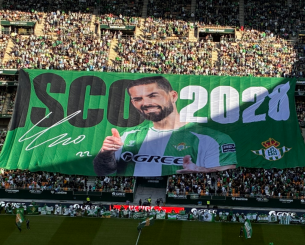 Το εντυπωσιακό πανό της Μπέτις για την ανανέωση του Ίσκο (video)