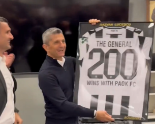 Τρομερή έκπληξη στον Λουτσέσκου στα αποδυτήρια του ΠΑΟΚ - Η αντίδραση του Ρουμάνου τεχνικού (video)