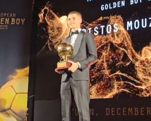 Ολυμπιακός για Μουζακίτη: «Το δικό μας χρυσό αγόρι»