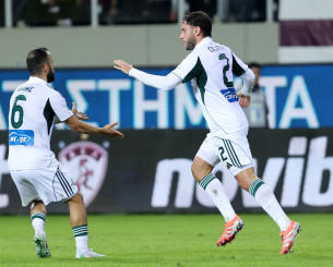 Ισοφαρίζει άμεσα ο Παναθηναϊκός με απίθανη κεφαλιά του Καλάμπρια (video)