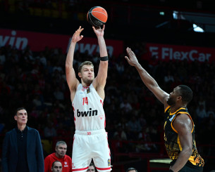 Η βαθμολογία της Stoiximan GBL μετά τη νίκη του Ολυμπιακού κόντρα στην ΑΕΚ