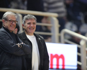 Μυστακίδη παρόντος η κοπή της βασιλόπιτας της ομάδας του ΠΑΟΚ