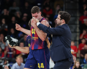 Ο Πάρρα υπέστη κάταγμα στη μύτη μετά από το τζάμπολ με τον Βεζένκοφ