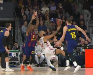 «Τρελο» εκτός ισορροπίας καλάθι του Φουρνιέ στο... πρόσωπο του Κλάιμπερν (video)